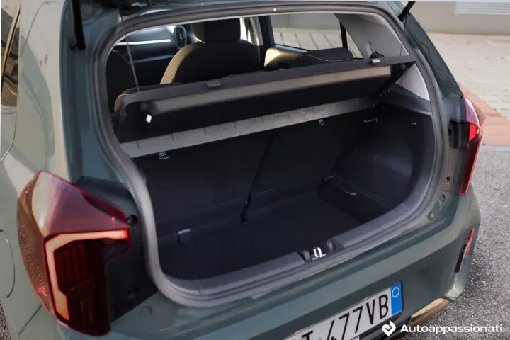 Kia Picanto 2025 1.0 MPI 20th anniversary Edition bagagliaio