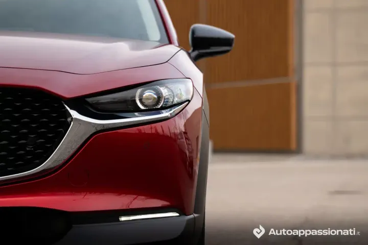 mazda cx-30 lights luci fari