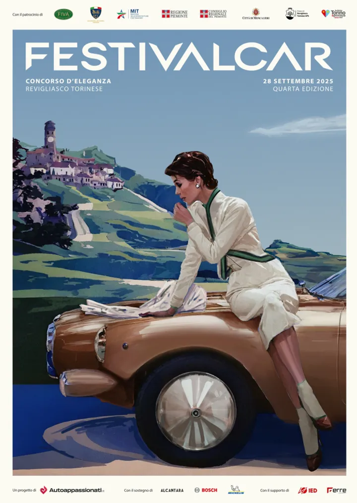 Locandina Concorso d'Eleganza Festival Car 2025