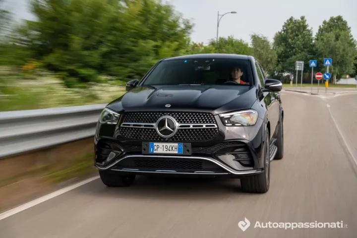 dinamica anteriore mercedes gle 400e coupè