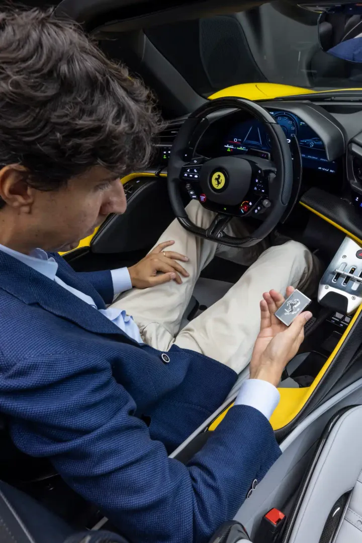 Ferrari Testarossa 849 Spider interni