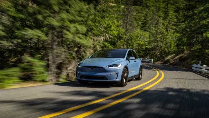 tesla model x 2026 frost blue