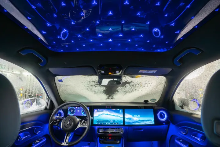 Mercedes GLB nuova interni