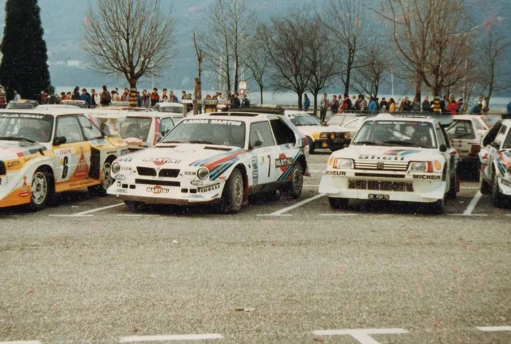 La Delta S4 tra le sue temibili avversarie