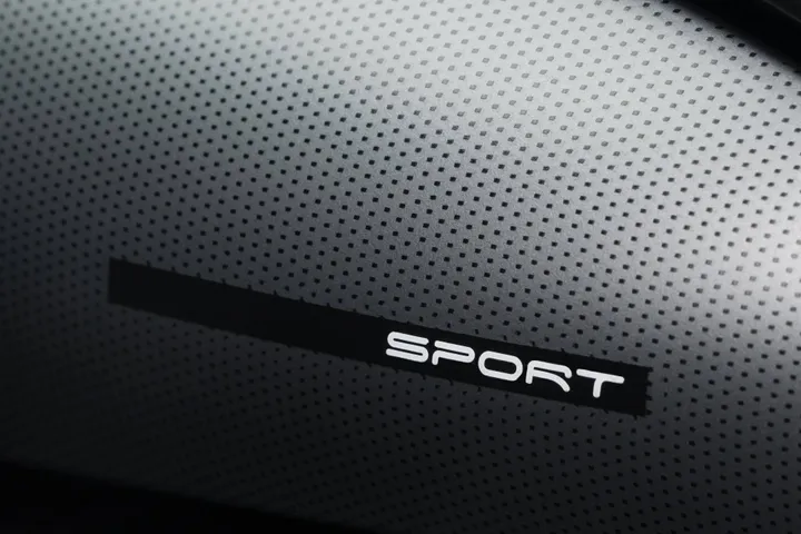 FIAT 600 Sport il bagde presente negli interni della vettura