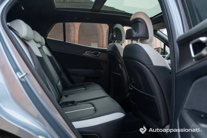 Il divanetto posteriore della Kia Sportage GT Line Plus