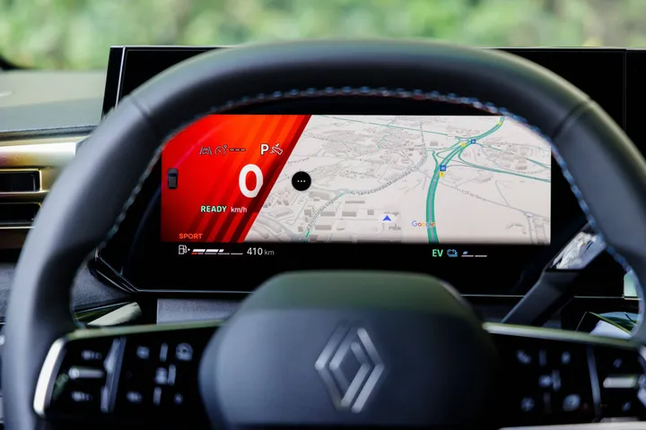 Il quadro strumenti digitale della nuova Renault Clio