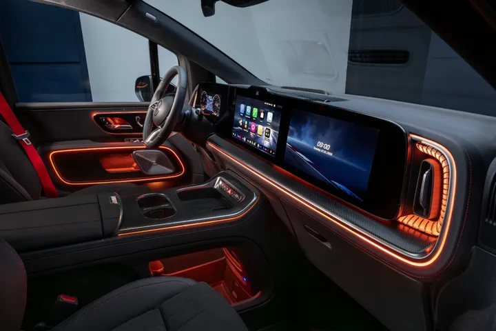 Mercedes VLE interni anteriori