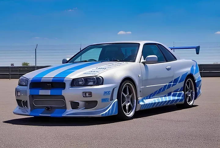 Nell'immagine si vede la Nissan Gtr Skyline usata nel film Fast and Furious