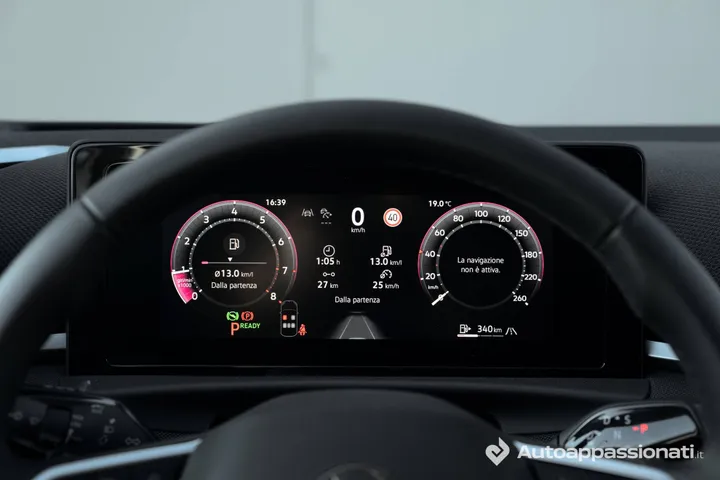 quadro strumenti della T-Roc 2026 da 10,25 pollici