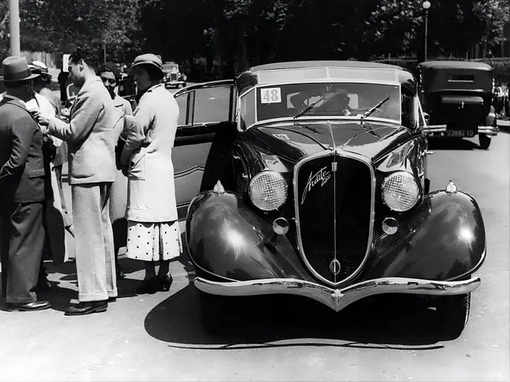 La Fiat 527 Ardita 2500 Superaerodinamica