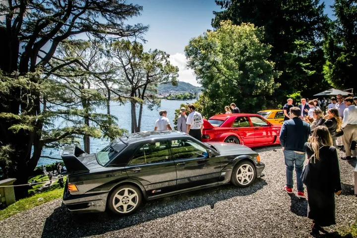 Fuoriconcorso con mercedes e190 evolution 2