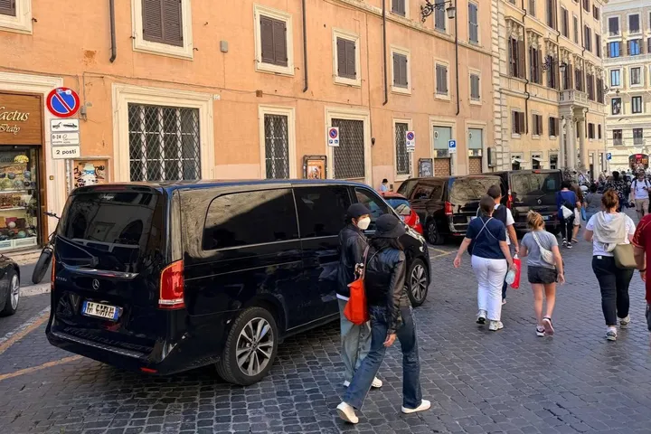 van centro di roma