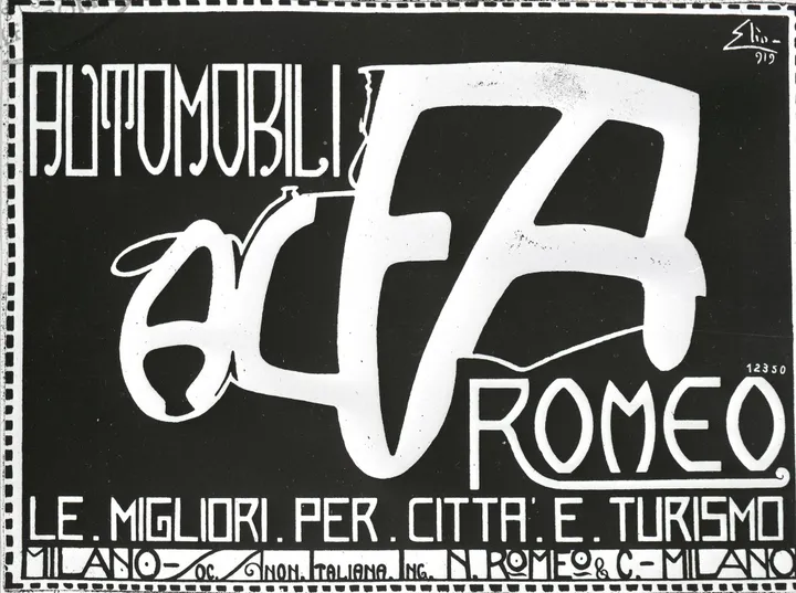 Pubblicità Alfa Romeo storica
