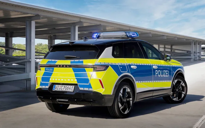 Opel Grandland Polizia tedesca posteriore