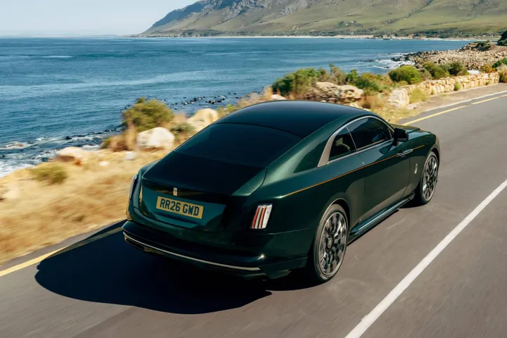 RollRoyce Spectre Series II dinamica posteriore