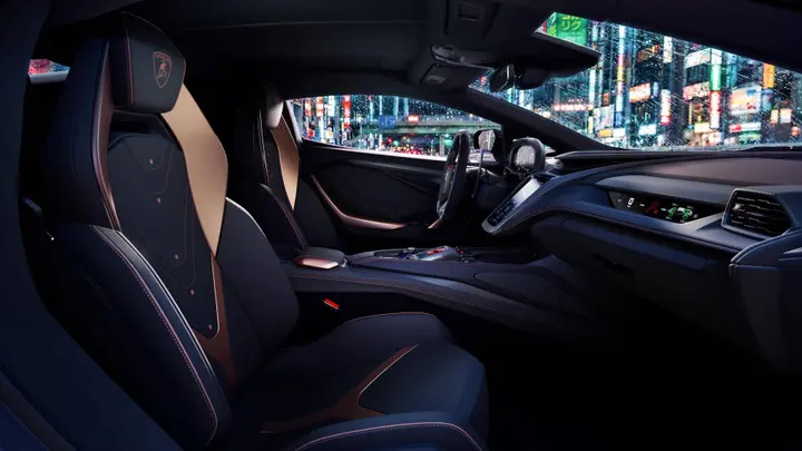lamborghini revuelto impavido interni