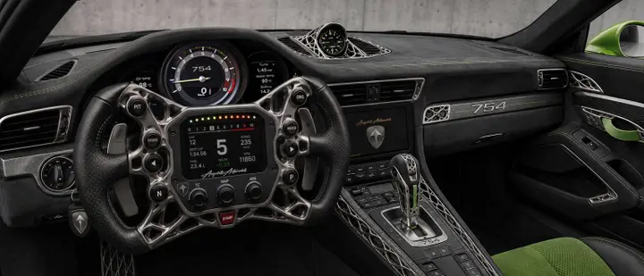Nell'immagine si vede l'interno in Alien Mash della Project 754 di Angelelli