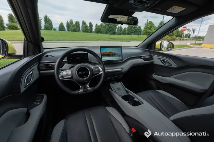 BYD Dolphin Surf interni complessivi