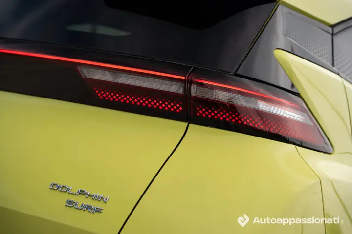 BYD Dolphin Surf scritte