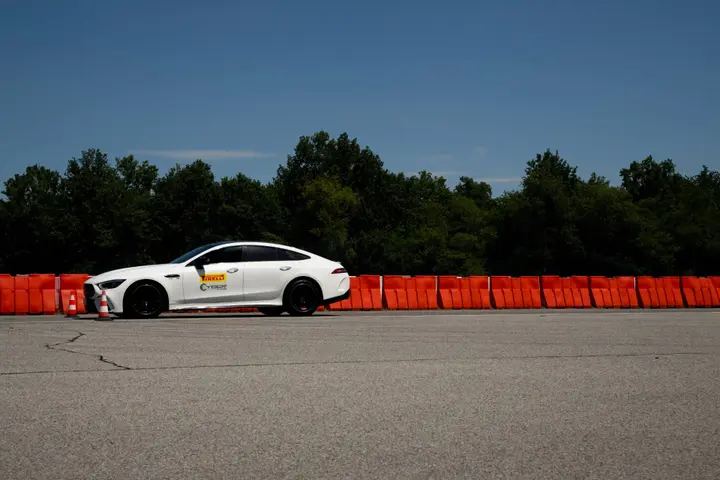 Cyber Tyre Demo - Test - ABS Braking 1