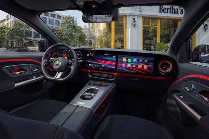 L'abitacolo della Mercedes CLA 2026