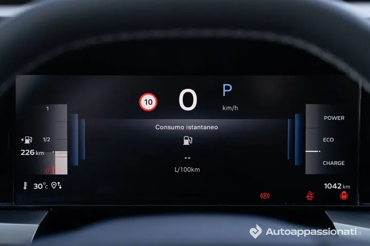 Opel Frontera Hybrid cluster