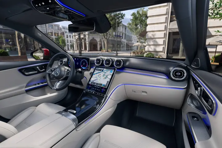 Mercedes Classe C station wagon interni