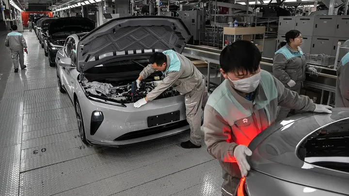 Fabbrica Nio Cina