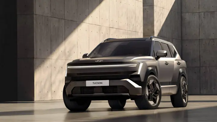 il frontale della hyundai tucson 2027