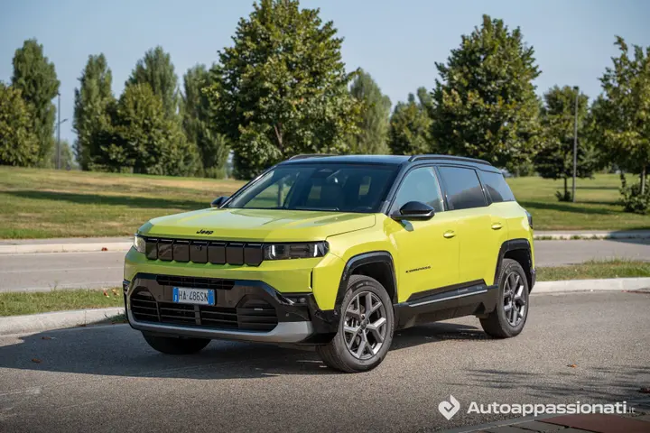 Jeep Compass 1.2 benzina frontale