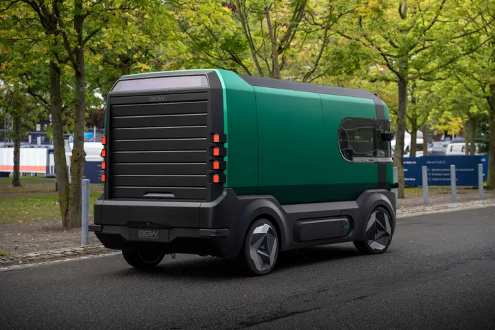 Box on wheels posteriore