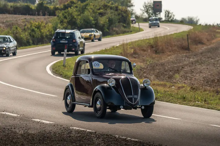 fiat 500 topolino festival car