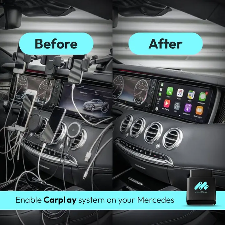 obd mercedes mbito carplay