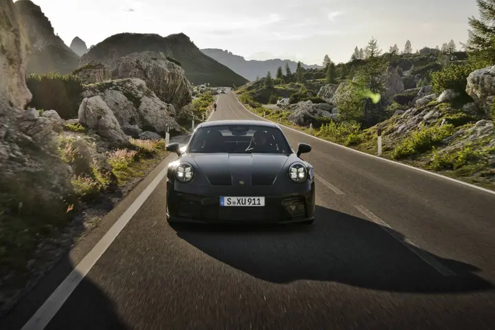 Porsche 911 Bergsport frontale