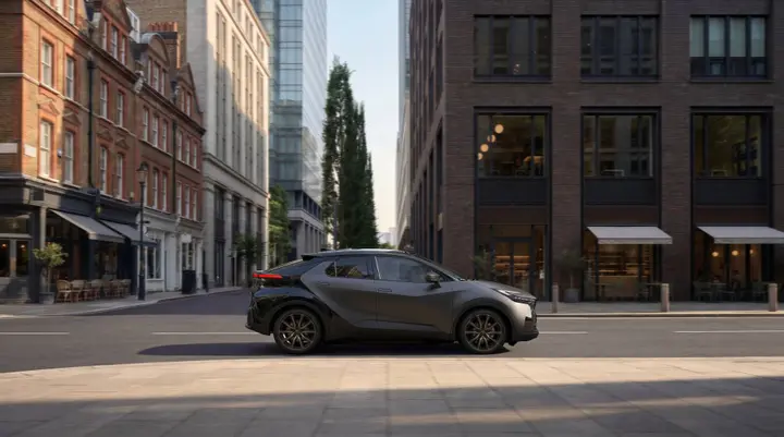 toyota c-hr laterale