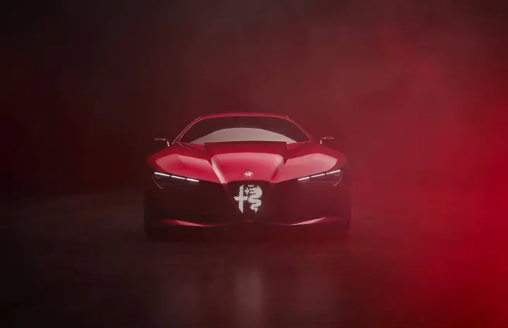 Alfa Romeo Cuorerosso frontale pieno