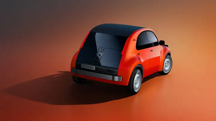 Citroen 2 CV posteriore