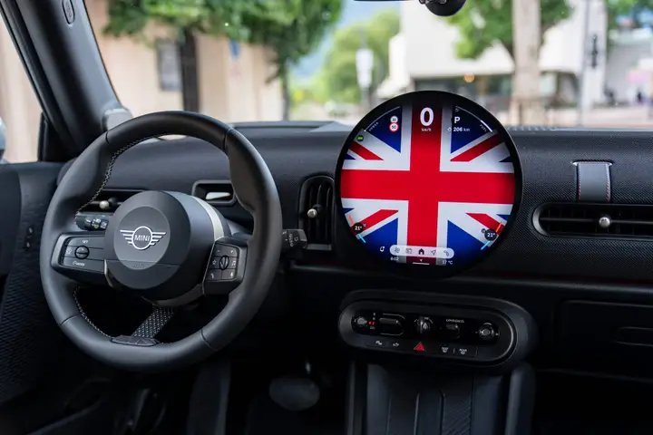 L'abitacolo della Mini Cooper S Oxford Edition