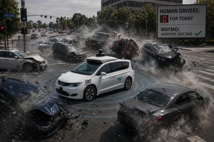 Waymo niet crash