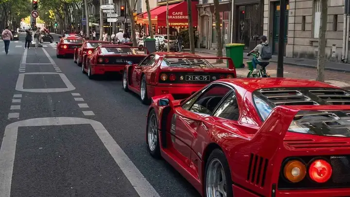 ferrari-f40-convoy-paris-1