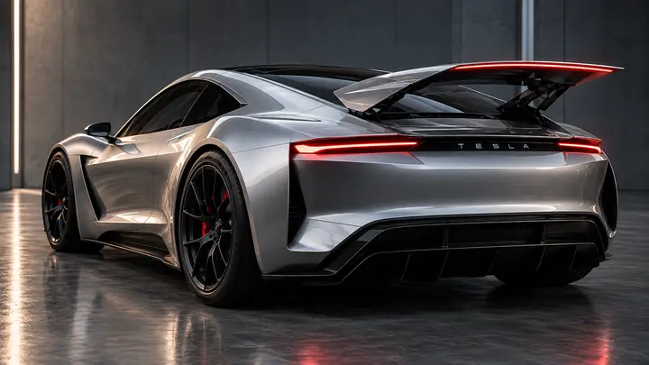 tesla roadster render