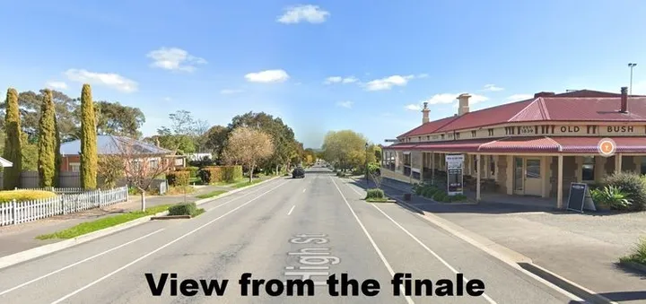 Final de la 4ª etapa del Tour Down Under.