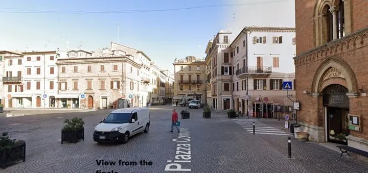 Línea de meta en&nbsp;Osimo