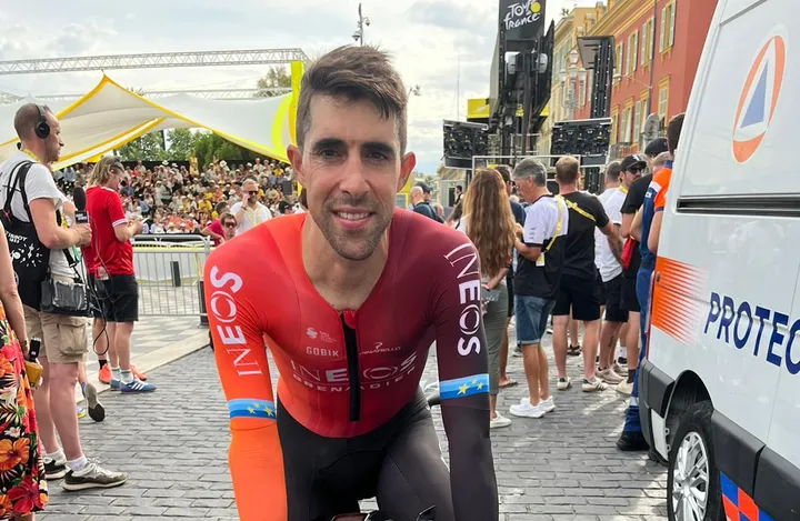 Jonathan Castroviejo, miembro importante del INEOS Grenadiers en el Giro de Italia 2025