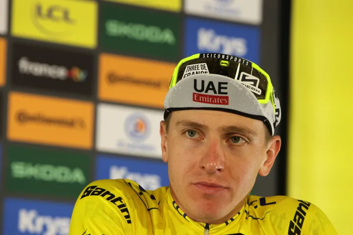 Tadej Pogacar, cuestionado por su actuación en 2024