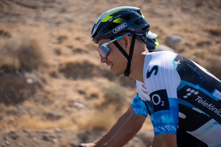 Orluis Aular, velocista de Movistar Team,&nbsp; quiere ganar en la Vuelta a España 2025&nbsp;