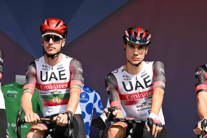 João Almeida y Juan Ayuso son los líderes del UAE Team Emirates - XRG en esta Vuelta a España 2025