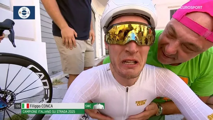Filippo Conca, campeón de Italia de ciclismo en ruta 2025