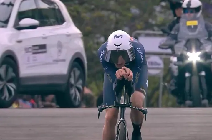 Iván Romeo hizo un gran trabajo para el equipo español en el relevo mixto del Mundial de Kigali